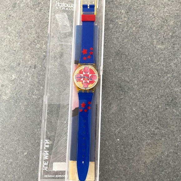 Swatch GJ117 Wild Laugh Yue Min Jun 1996 Unisex Watch - Picture 1 of 8